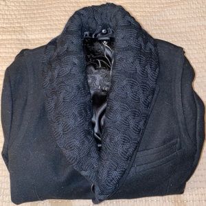 $1,200 Men’s Mackage Wool Coat Size 40 - Collar